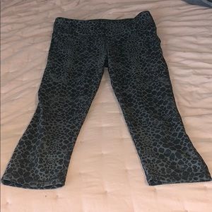 Snake skin leggings.